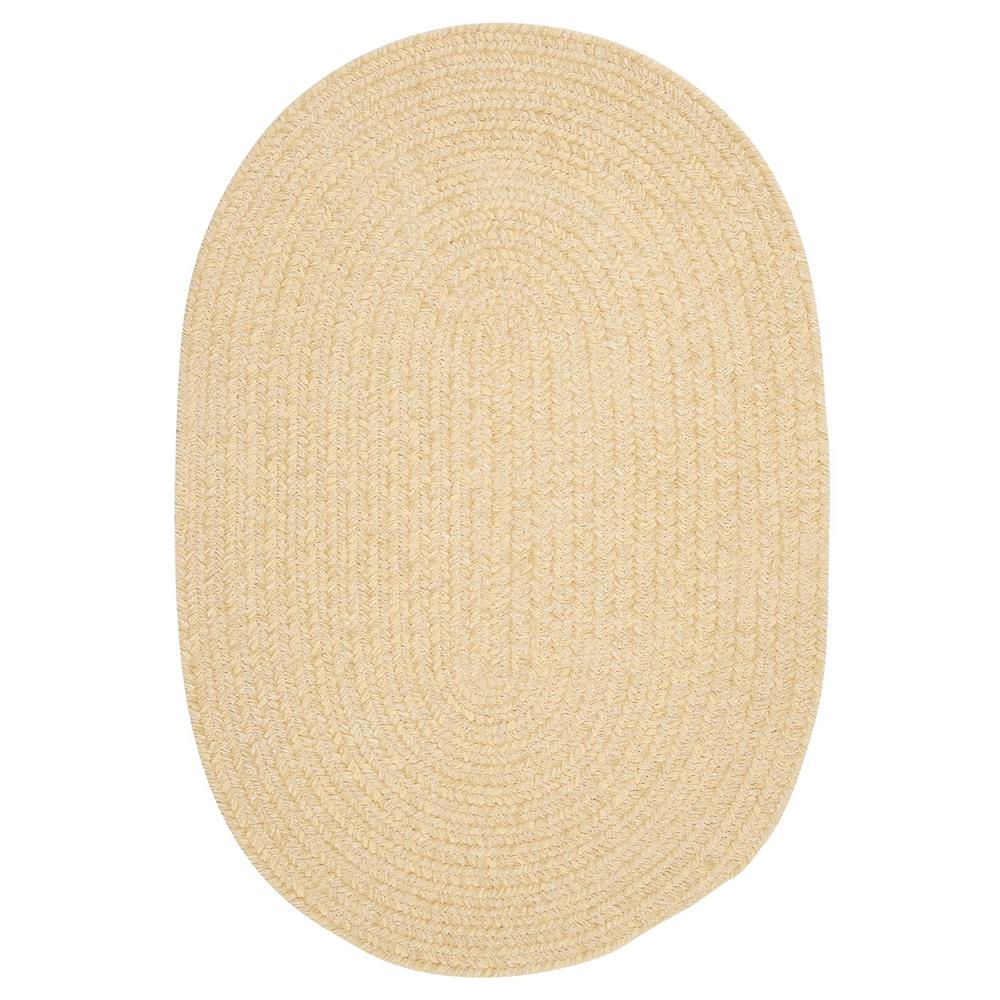 Colonial Mills BF09 Barefoot Chenille Bath Rug Yellow 1